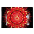 Muladhara Chakra Mandala Print Placemat