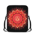 Muladhara Chakra Mandala Print Rectangular Crossbody Bag