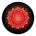 Muladhara Chakra Mandala Print Round Blanket