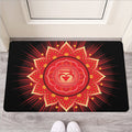 Muladhara Chakra Mandala Print Rubber Doormat