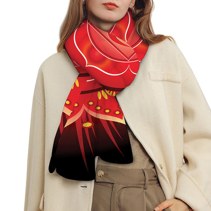 Muladhara Chakra Mandala Print Scarf