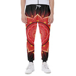 Muladhara Chakra Mandala Print Scuba Joggers