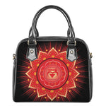Muladhara Chakra Mandala Print Shoulder Handbag