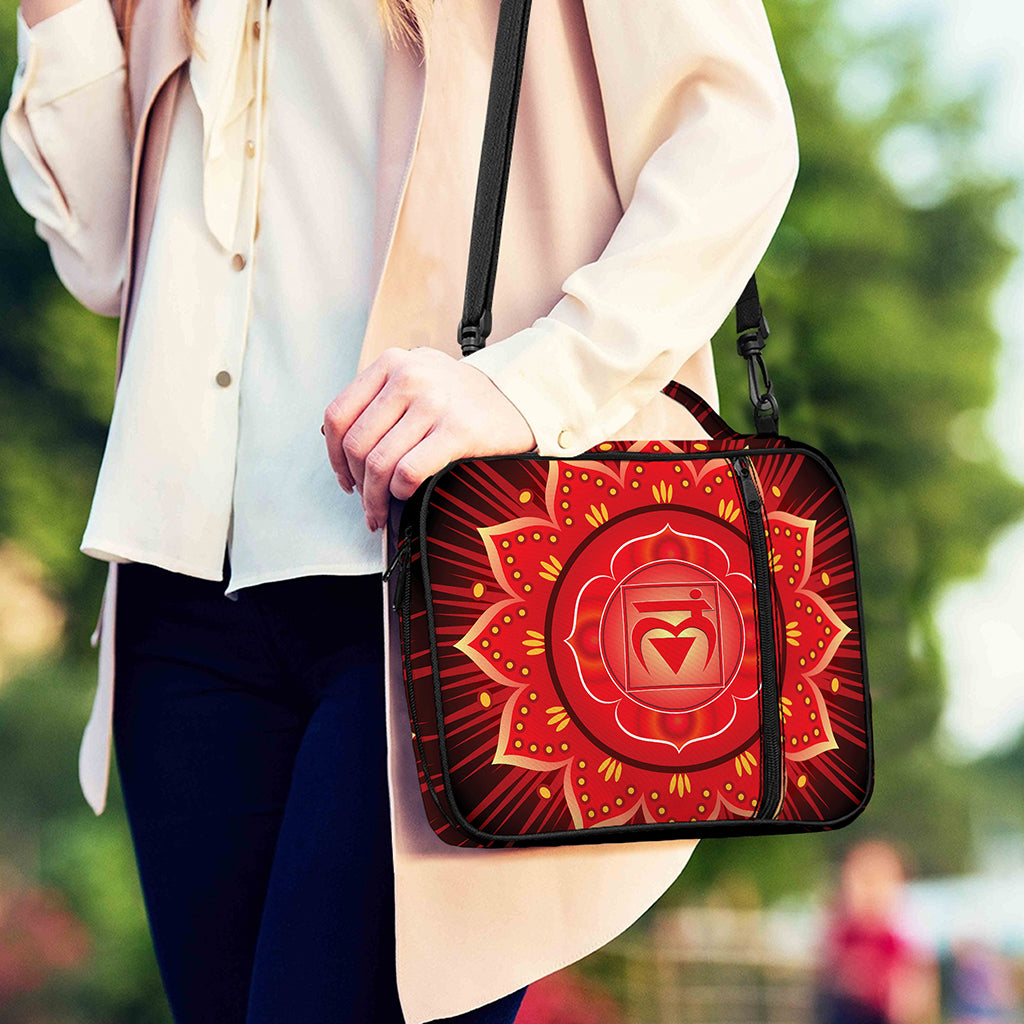 Muladhara Chakra Mandala Print Shoulder Strap Bible Bag