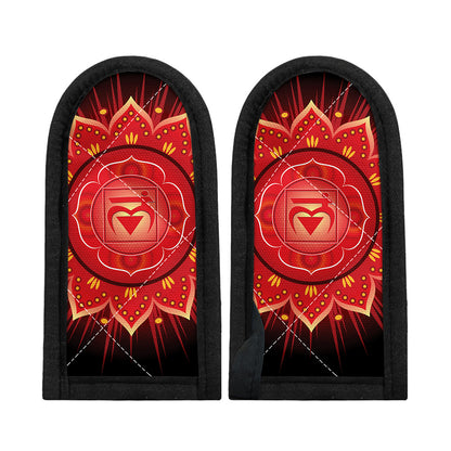 Muladhara Chakra Mandala Print Skillet Handle Cover