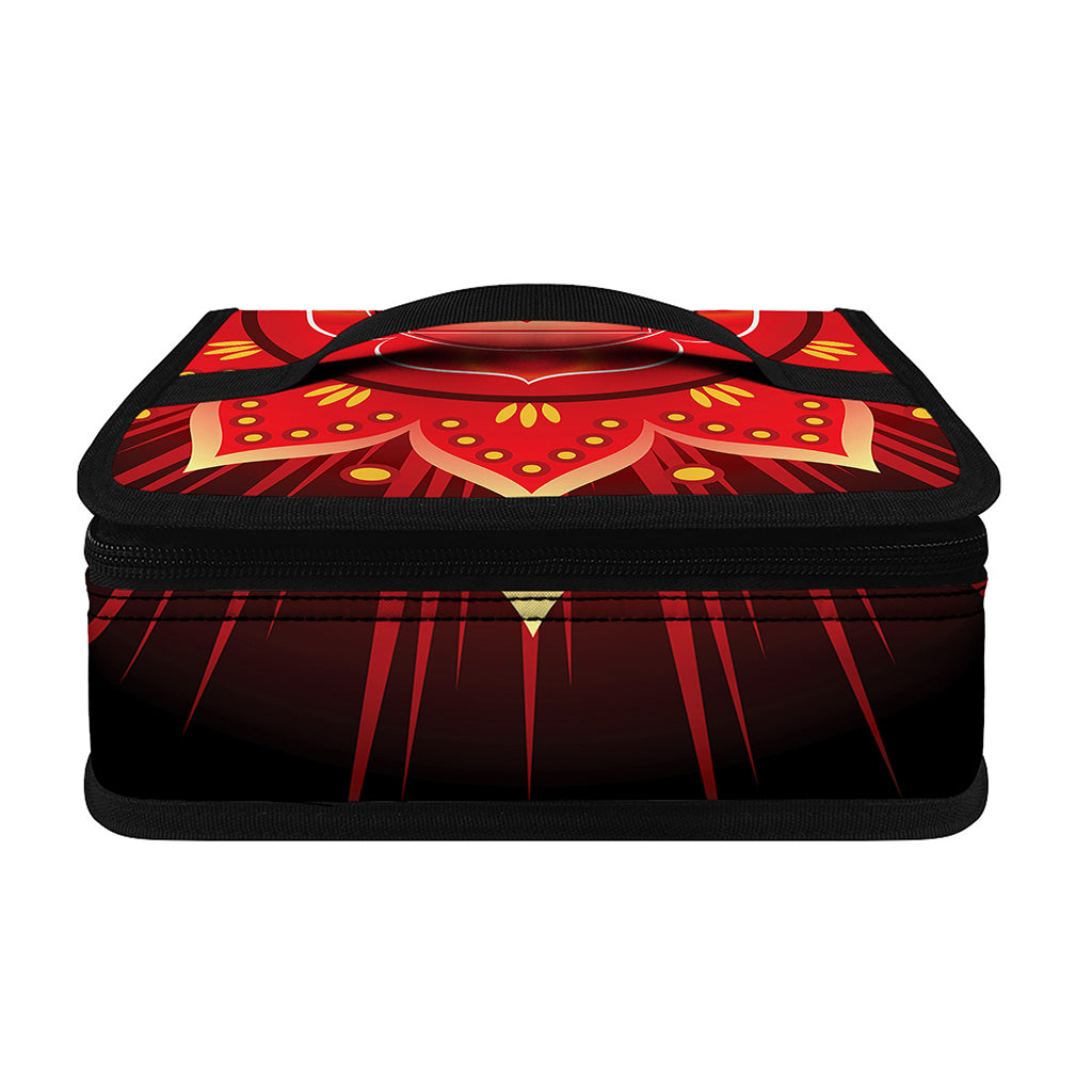 Muladhara Chakra Mandala Print Small Lunch Bag