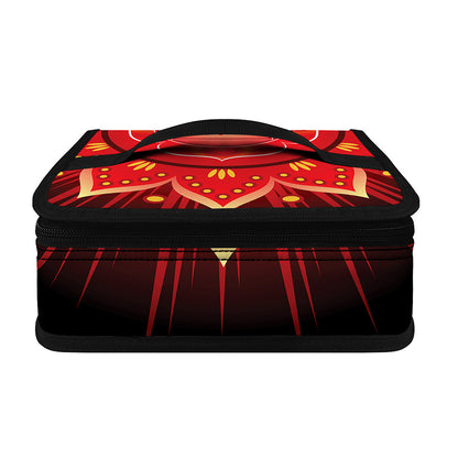Muladhara Chakra Mandala Print Small Lunch Bag