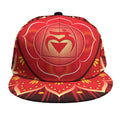 Muladhara Chakra Mandala Print Snapback Cap