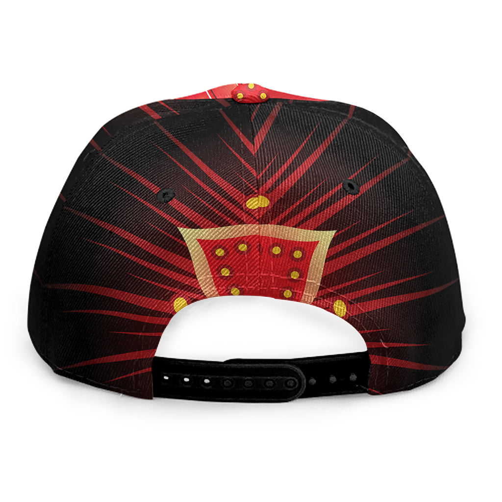 Muladhara Chakra Mandala Print Snapback Cap