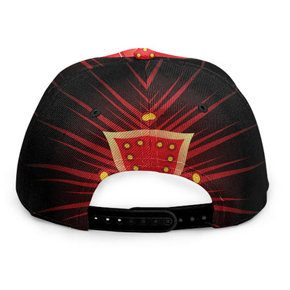 Muladhara Chakra Mandala Print Snapback Cap