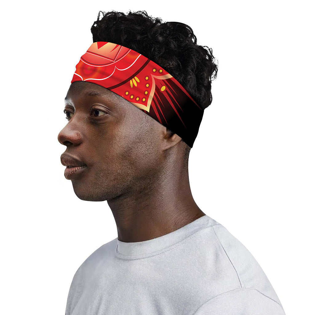 Muladhara Chakra Mandala Print Sports Headband