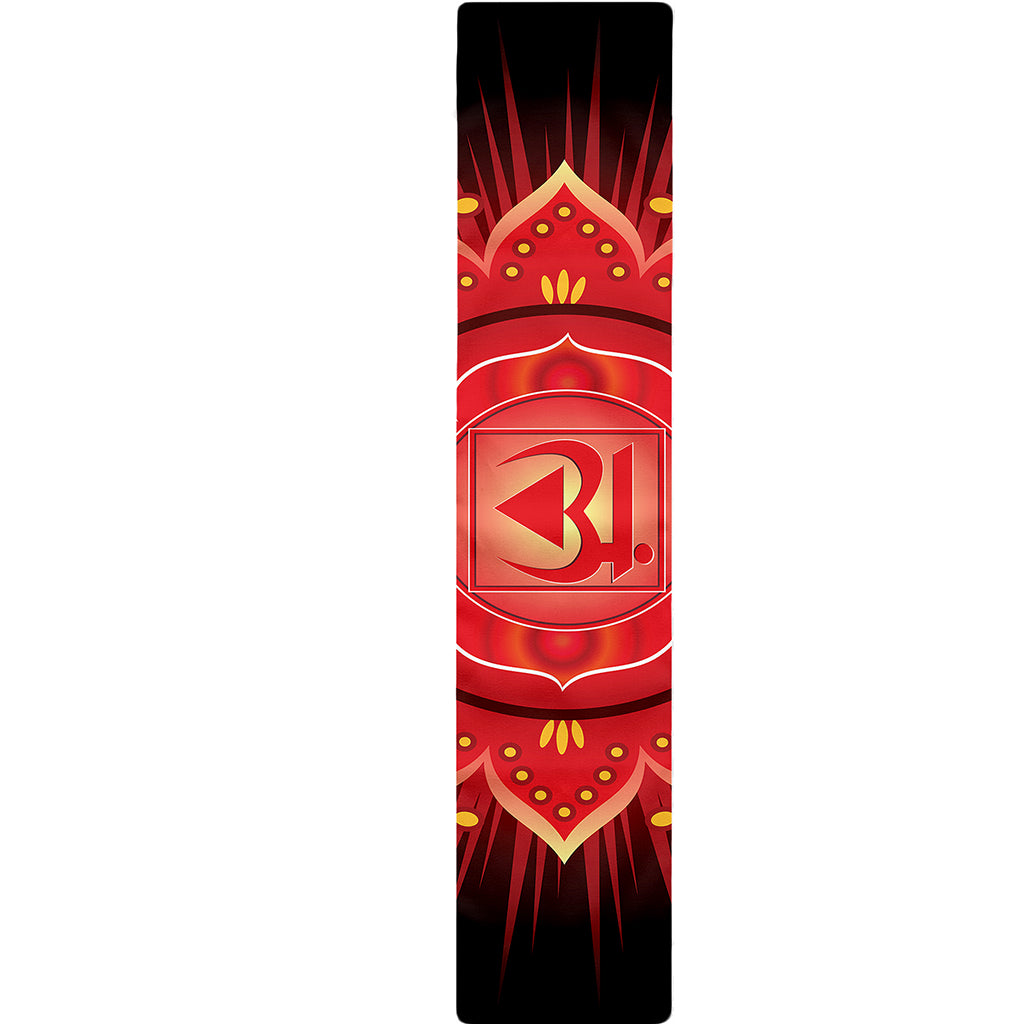 Muladhara Chakra Mandala Print Table Runner