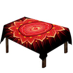 Muladhara Chakra Mandala Print Tablecloth