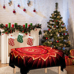 Muladhara Chakra Mandala Print Tablecloth