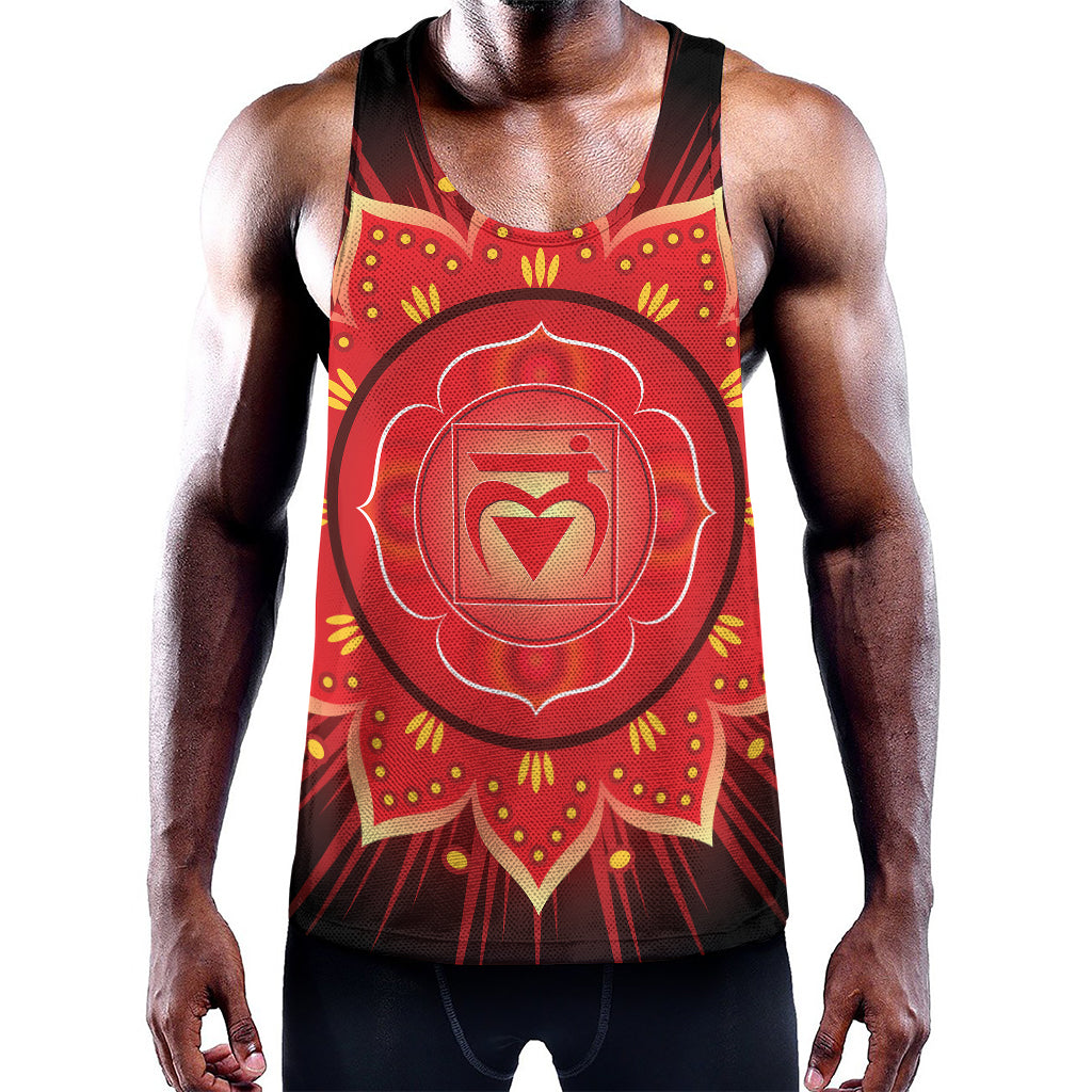 Muladhara Chakra Mandala Print Training Tank Top