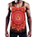 Muladhara Chakra Mandala Print Training Tank Top