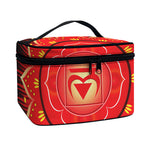 Muladhara Chakra Mandala Print Travel Makeup Bag