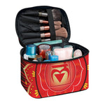 Muladhara Chakra Mandala Print Travel Makeup Bag