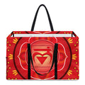 Muladhara Chakra Mandala Print Utility Tote Bag