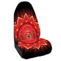 Muladhara Chakra Mandala Print Waterproof Car Seat Cover