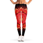 Muladhara Chakra Mandala Print Women's Leggings
