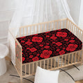 Muladhara Chakra Pattern Print Baby Crib Sheet