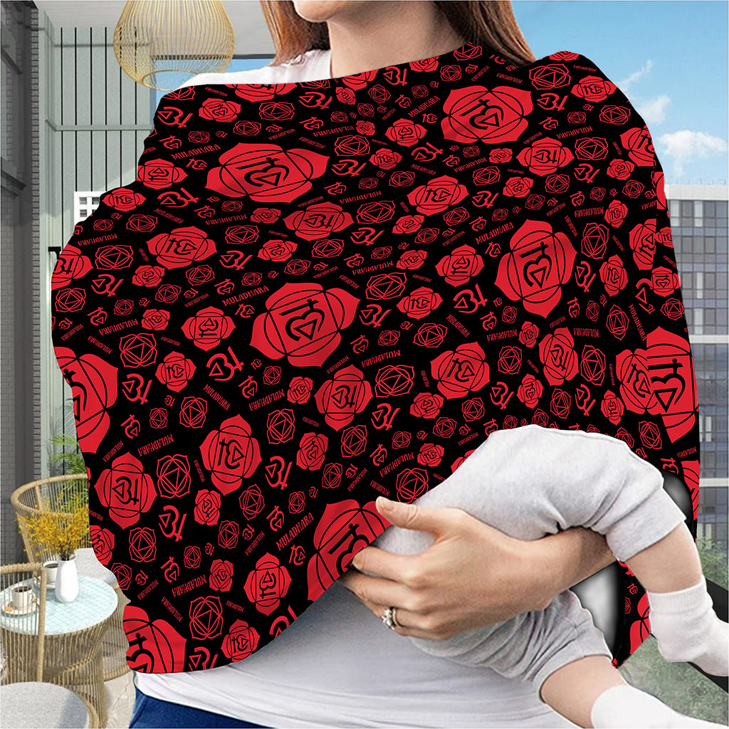 Muladhara Chakra Pattern Print Baby Seat Cover