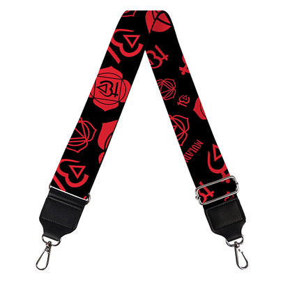 Muladhara Chakra Pattern Print Bag Strap