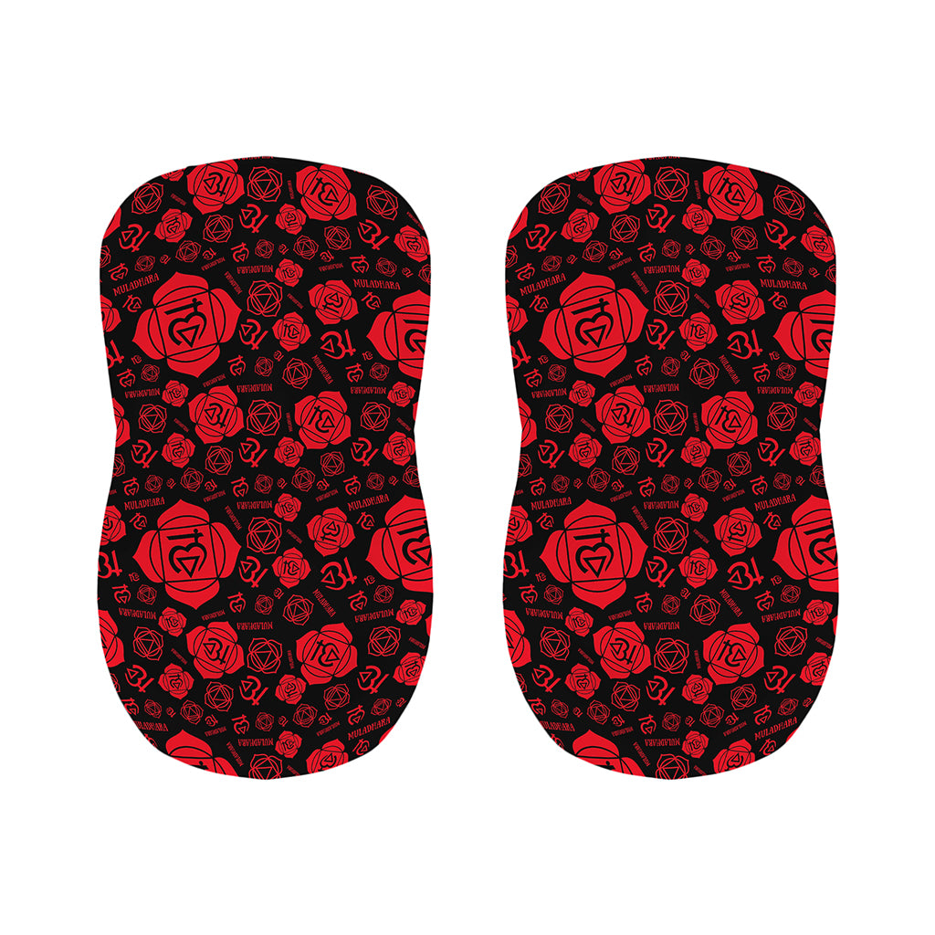 Muladhara Chakra Pattern Print Bar Stool Covers