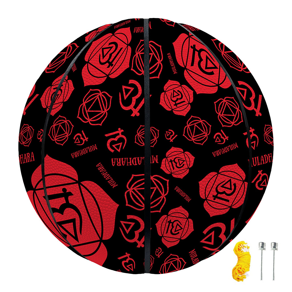 Muladhara Chakra Pattern Print Basketball