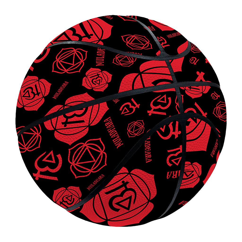 Muladhara Chakra Pattern Print Basketball