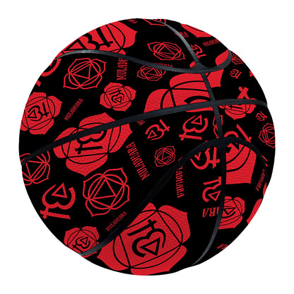 Muladhara Chakra Pattern Print Basketball