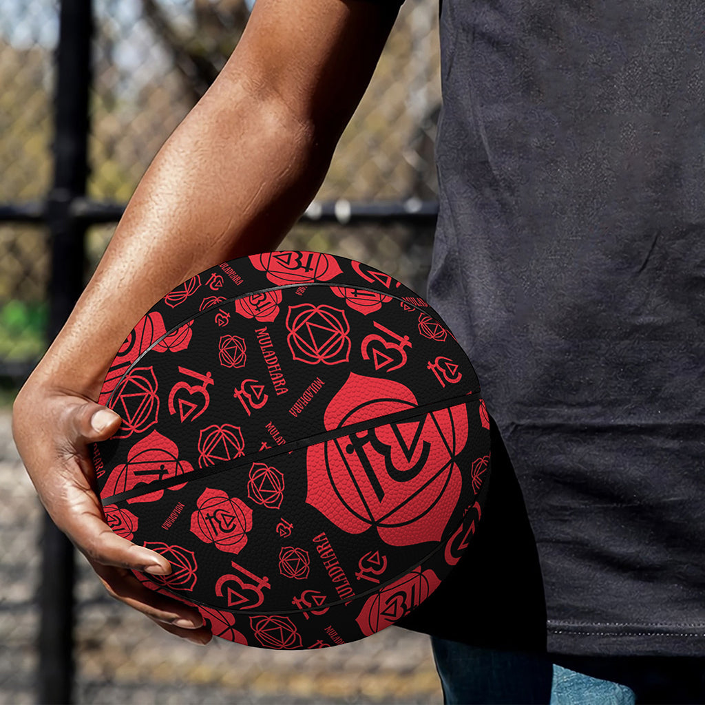 Muladhara Chakra Pattern Print Basketball