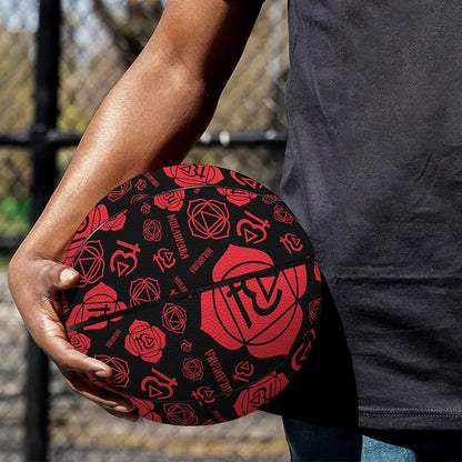 Muladhara Chakra Pattern Print Basketball