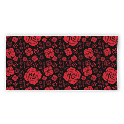 Muladhara Chakra Pattern Print Beach Towel