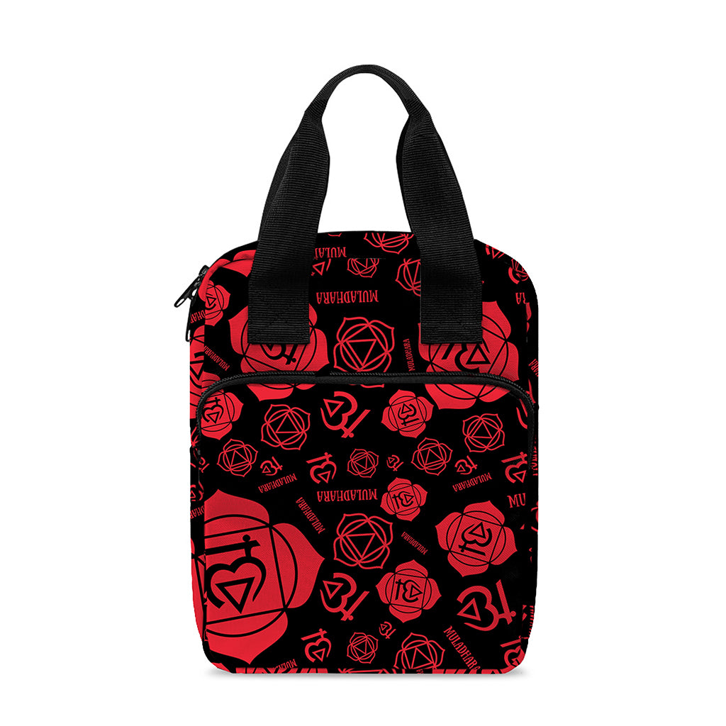 Muladhara Chakra Pattern Print Bible Tote Bag