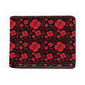 Muladhara Chakra Pattern Print Bifold Wallet