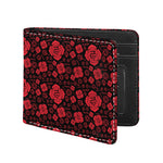 Muladhara Chakra Pattern Print Bifold Wallet