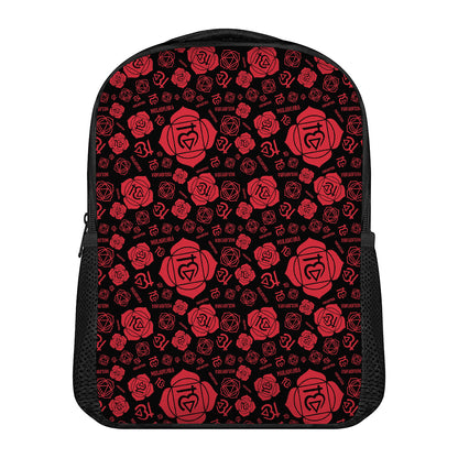 Muladhara Chakra Pattern Print Casual Backpack
