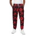 Muladhara Chakra Pattern Print Cotton Sweatpants