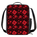 Muladhara Chakra Pattern Print Crossbody Lunch Bag