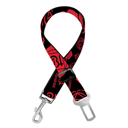 Muladhara Chakra Pattern Print Dog Seat Belt
