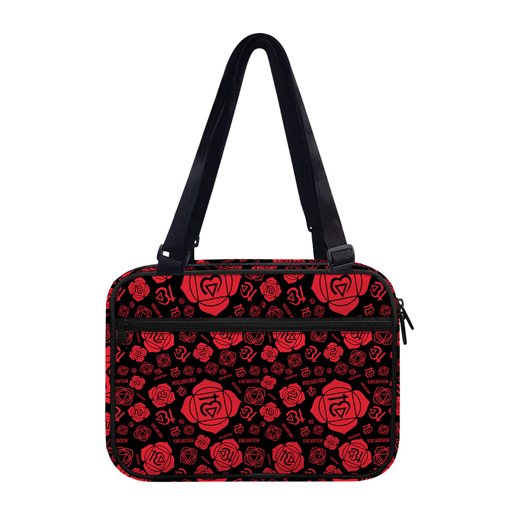 Muladhara Chakra Pattern Print Double Strap Bible Bag