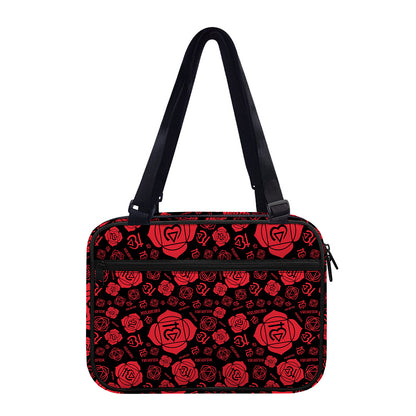 Muladhara Chakra Pattern Print Double Strap Bible Bag
