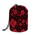 Muladhara Chakra Pattern Print Drawstring Makeup Bag