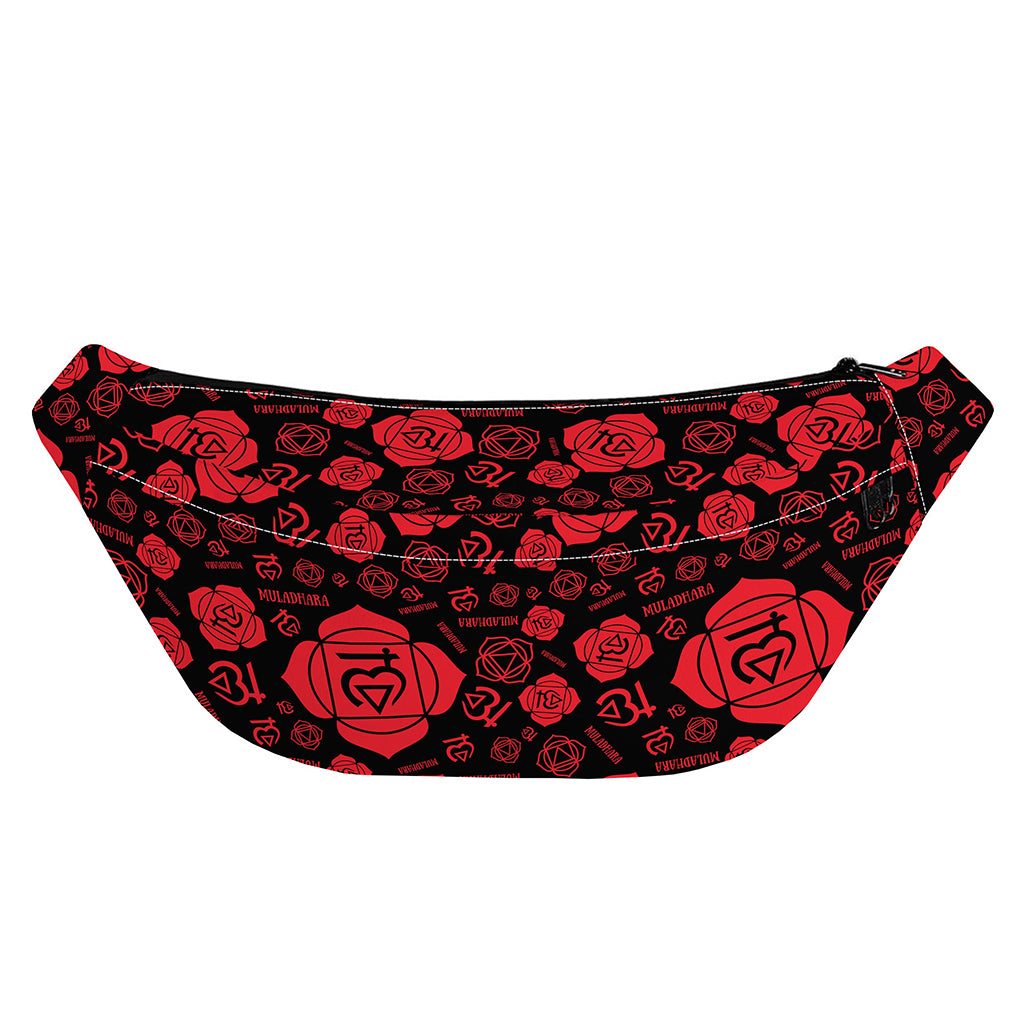 Muladhara Chakra Pattern Print Fanny Pack