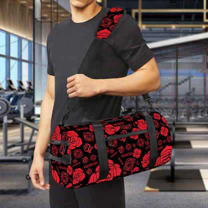 Muladhara Chakra Pattern Print Gym Bag