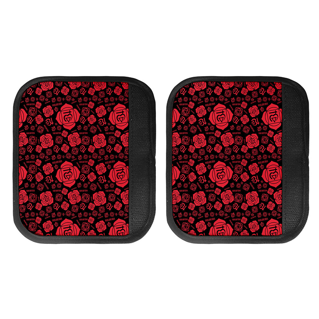 Muladhara Chakra Pattern Print Handle Covers