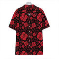 Muladhara Chakra Pattern Print Hawaiian Shirt