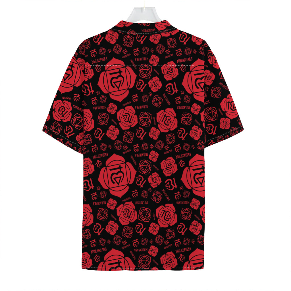 Muladhara Chakra Pattern Print Hawaiian Shirt